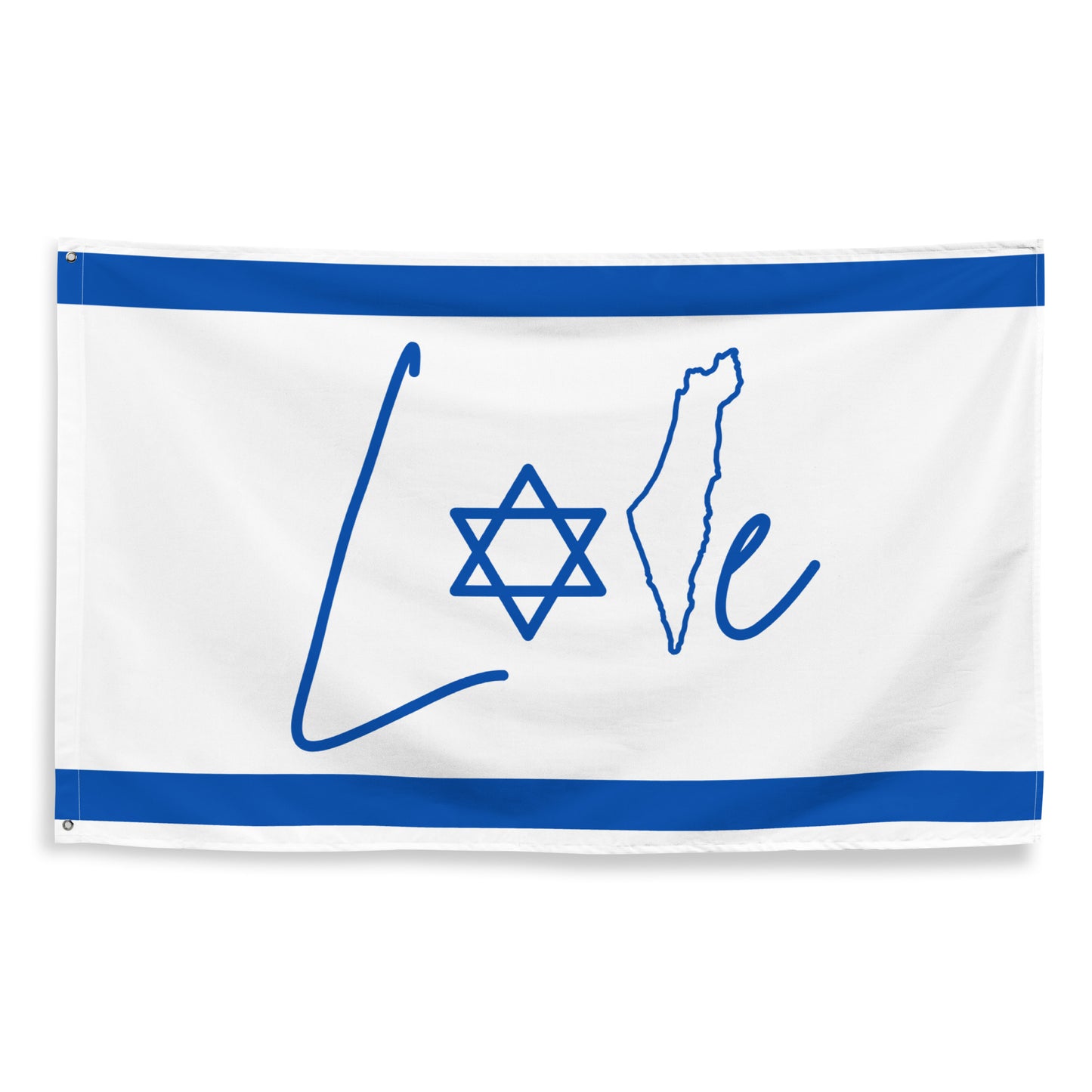 Love Israel Full Size Flag