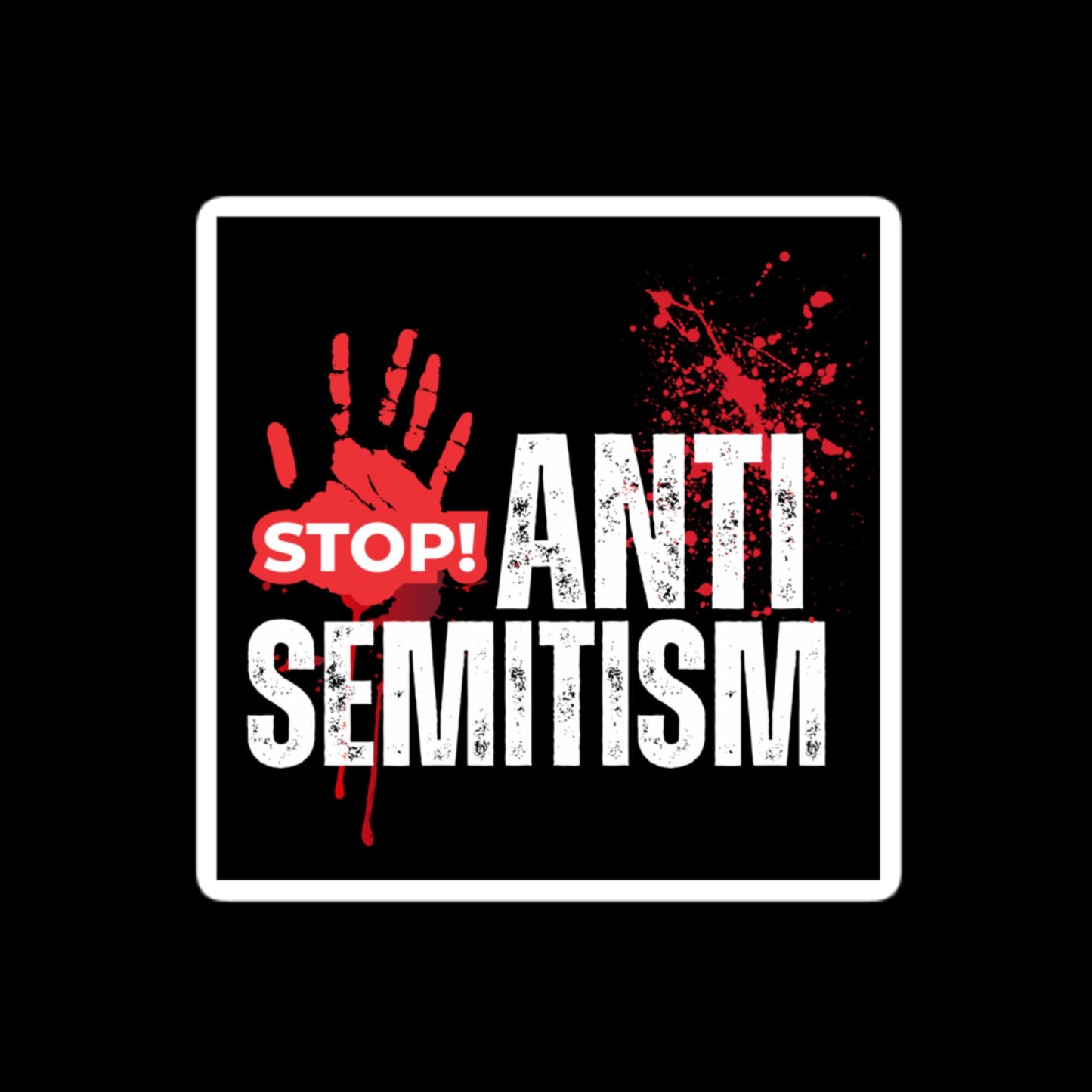 Stop Anti-Semitism Sticker